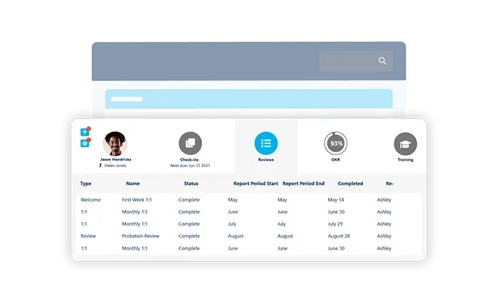 Perform365 product screenshot